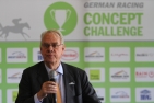 Albrecht Woeste beim der Vorstellung der German Racing Concept Challenge