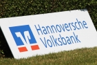 Schild Hannoversche Volksbank