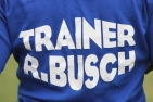 Jacke mit Aufschrift Trainer R. Busch