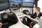 Alexander Pietsch im F1 Simulator
